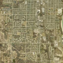 Oak Creek High Resolution Satellite Map
