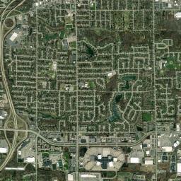 Grandville, MI locator map