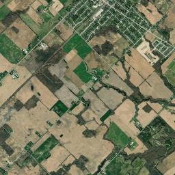 Mount Brydges High Resolution Satellite Map