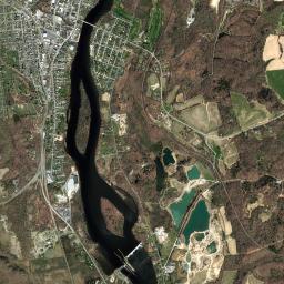 Mechanicville High Resolution Satellite Map