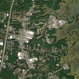 Seabrook High Resolution Satellite Map