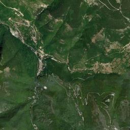 Castelsantangelo sul Nera High Resolution Satellite Map