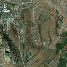 Pinedale High Resolution Satellite Map