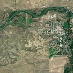 Glenrock High Resolution Satellite Map