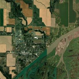 Springfield High Resolution Satellite Map