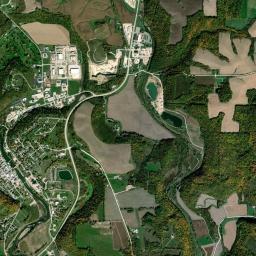 Elkader High Resolution Satellite Map