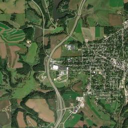 Mineral Point High Resolution Satellite Map