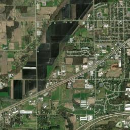 Hudsonville, MI locator map