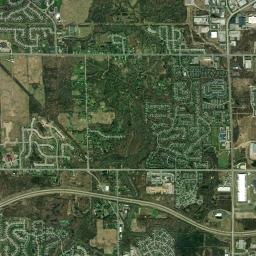 Kentwood, MI locator map