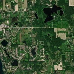 Lake Fenton High Resolution Satellite Map