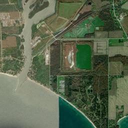 Aerial view of Rock Point Provincial Park