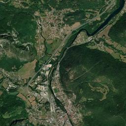 Tarascon-sur-Ariège High Resolution Satellite Map