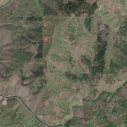 Aerial view of Cow Creek Gold Panning & Rockhounding Area