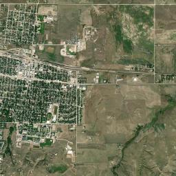 Chadron High Resolution Satellite Map