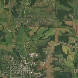 New Glarus High Resolution Satellite Map