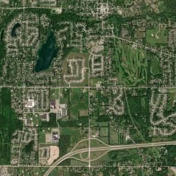 DeWitt High Resolution Satellite Map