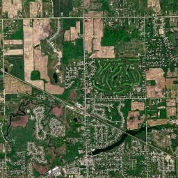 Linden High Resolution Satellite Map