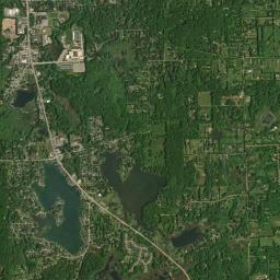 Ortonville, MI locator map
