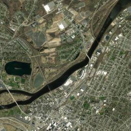Schenectady High Resolution Satellite Map