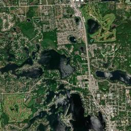 Lake Orion High Resolution Satellite Map