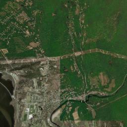 Hinsdale High Resolution Satellite Map