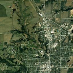 Cherokee High Resolution Satellite Map