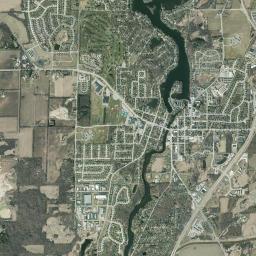 Waterford High Resolution Satellite Map