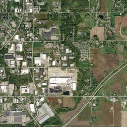 Holland, MI locator map