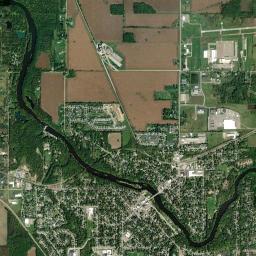 Grand Ledge High Resolution Satellite Map