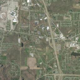Erie County High Resolution Satellite Map