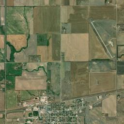 Rushville High Resolution Satellite Map