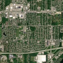 Waverly High Resolution Satellite Map