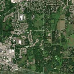 Haslett High Resolution Satellite Map