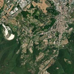 Spoleto High Resolution Satellite Map