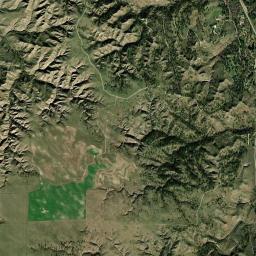Crawford, NE locator map