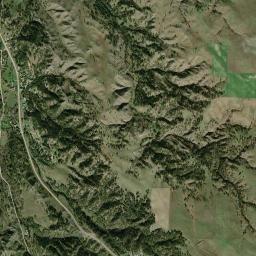Chadron, NE locator map