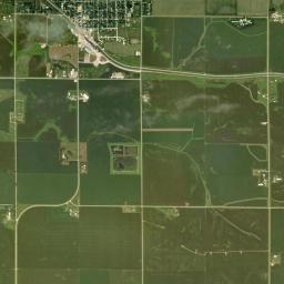 Aurelia, IA locator map