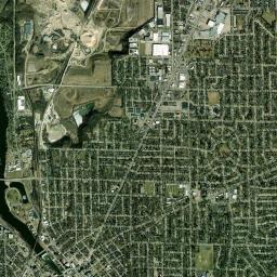 Janesville High Resolution Satellite Map