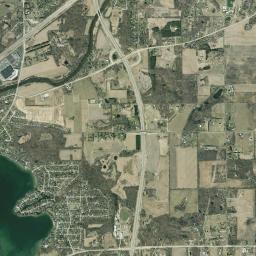 Browns Lake High Resolution Satellite Map