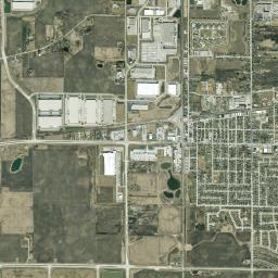 Sturtevant High Resolution Satellite Map