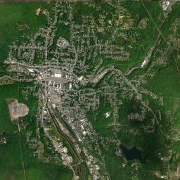 North Adams High Resolution Satellite Map