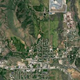 Soda Springs High Resolution Satellite Map