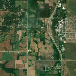 Denver High Resolution Satellite Map