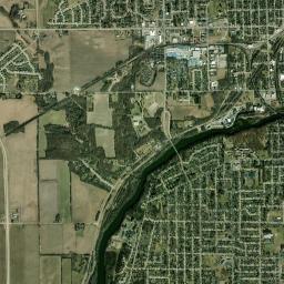 Rock County High Resolution Satellite Map