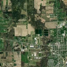 Fowlerville High Resolution Satellite Map