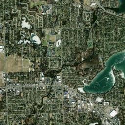 Oakland County High Resolution Satellite Map