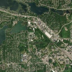 Pontiac, MI locator map