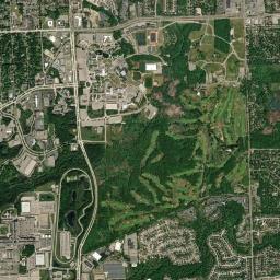 Auburn Hills, MI locator map
