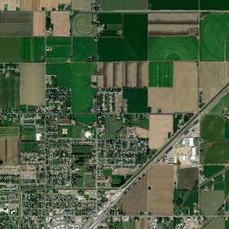 Rupert High Resolution Satellite Map