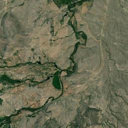 Aerial view of Moss Agate Hill